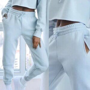 Aritzia x TNA Light Blue Boyfriend Sweatpants